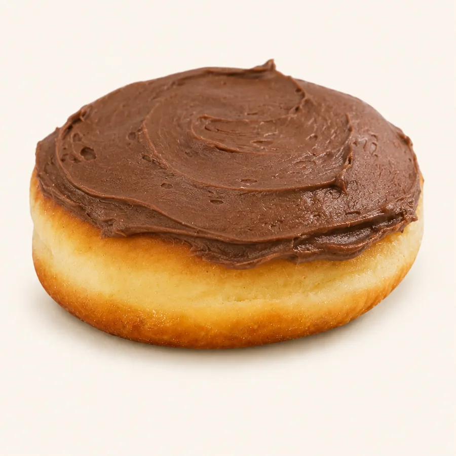 Chocolate raspberry bismark