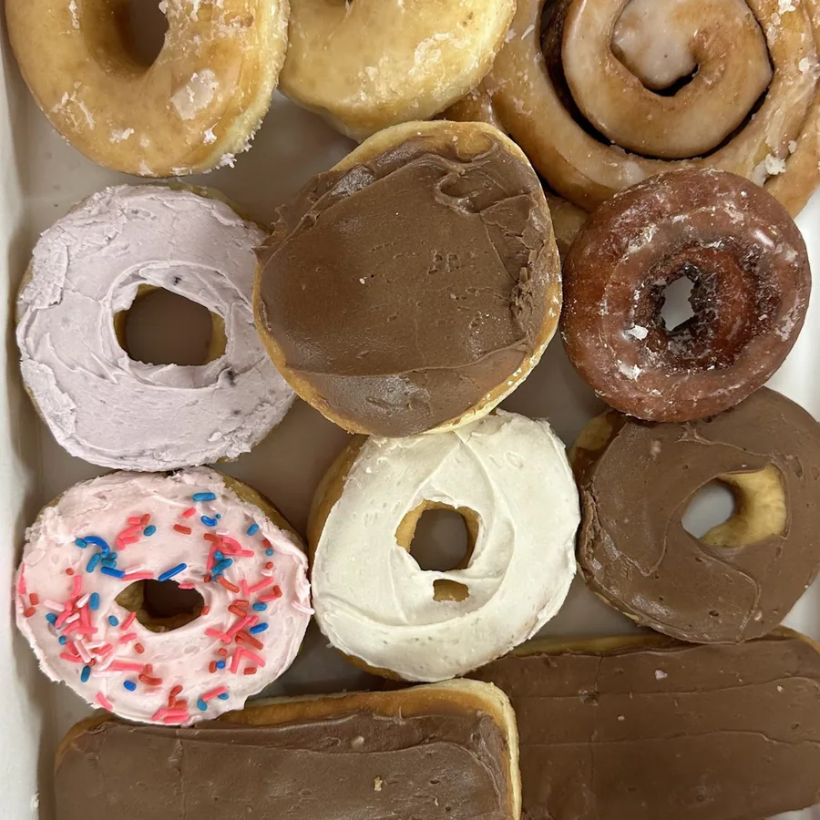 Baker's dozen donut assortment for events